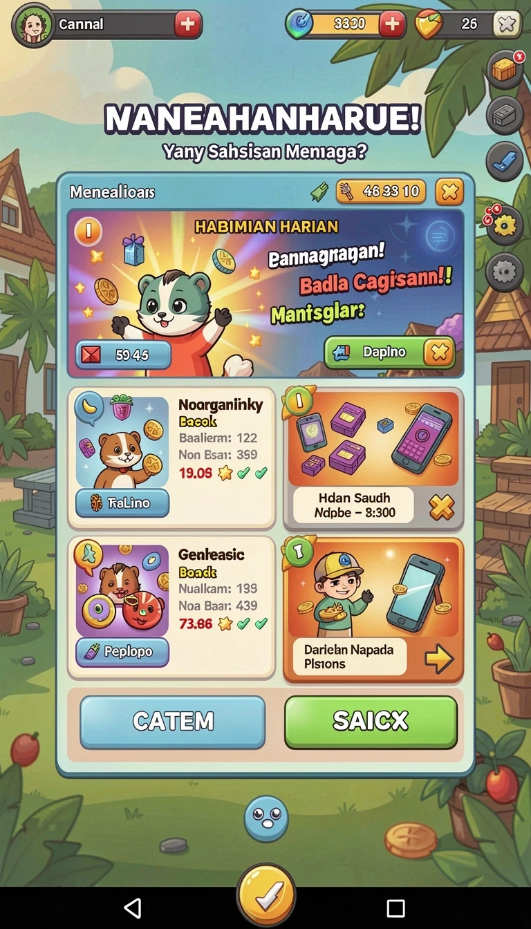 Tampilan utama aplikasi epictoto App APK Terbaru yang intuitif dan efisien.