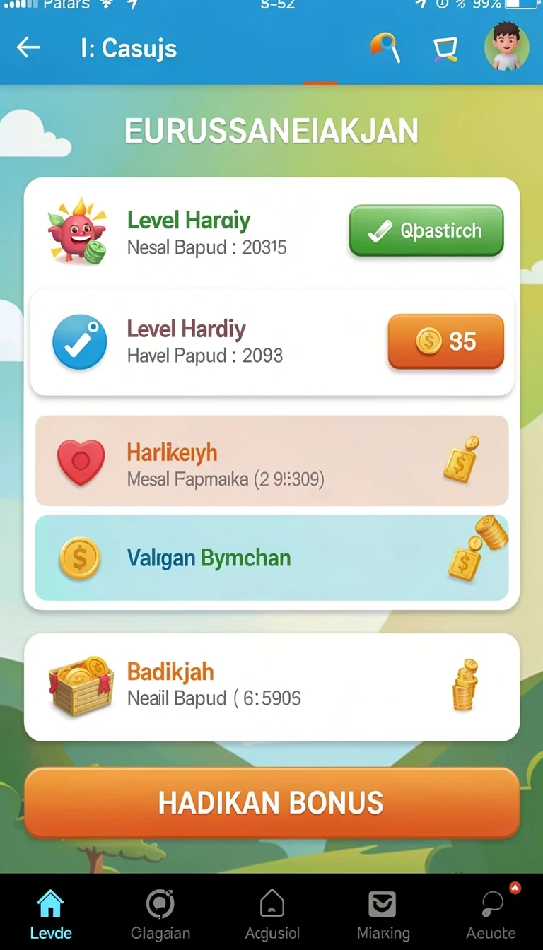Tampilan utama aplikasi Download 88id APK untuk Android yang intuitif dan efisien.