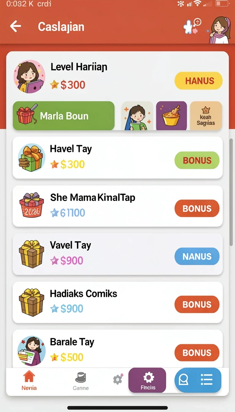 Tampilan utama aplikasi Review Aplikasi okgames yang intuitif dan efisien.