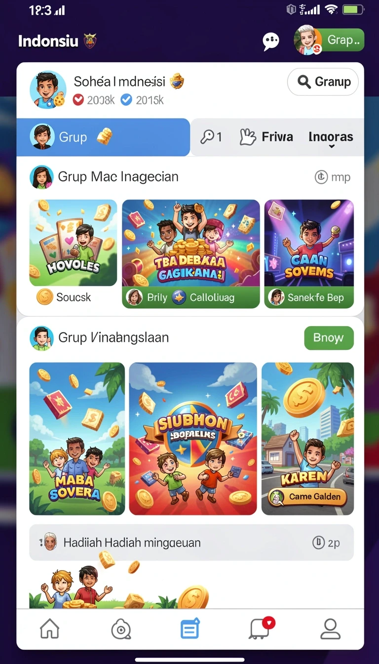 Tampilan utama aplikasi Review Aplikasi surga19 yang intuitif dan efisien.