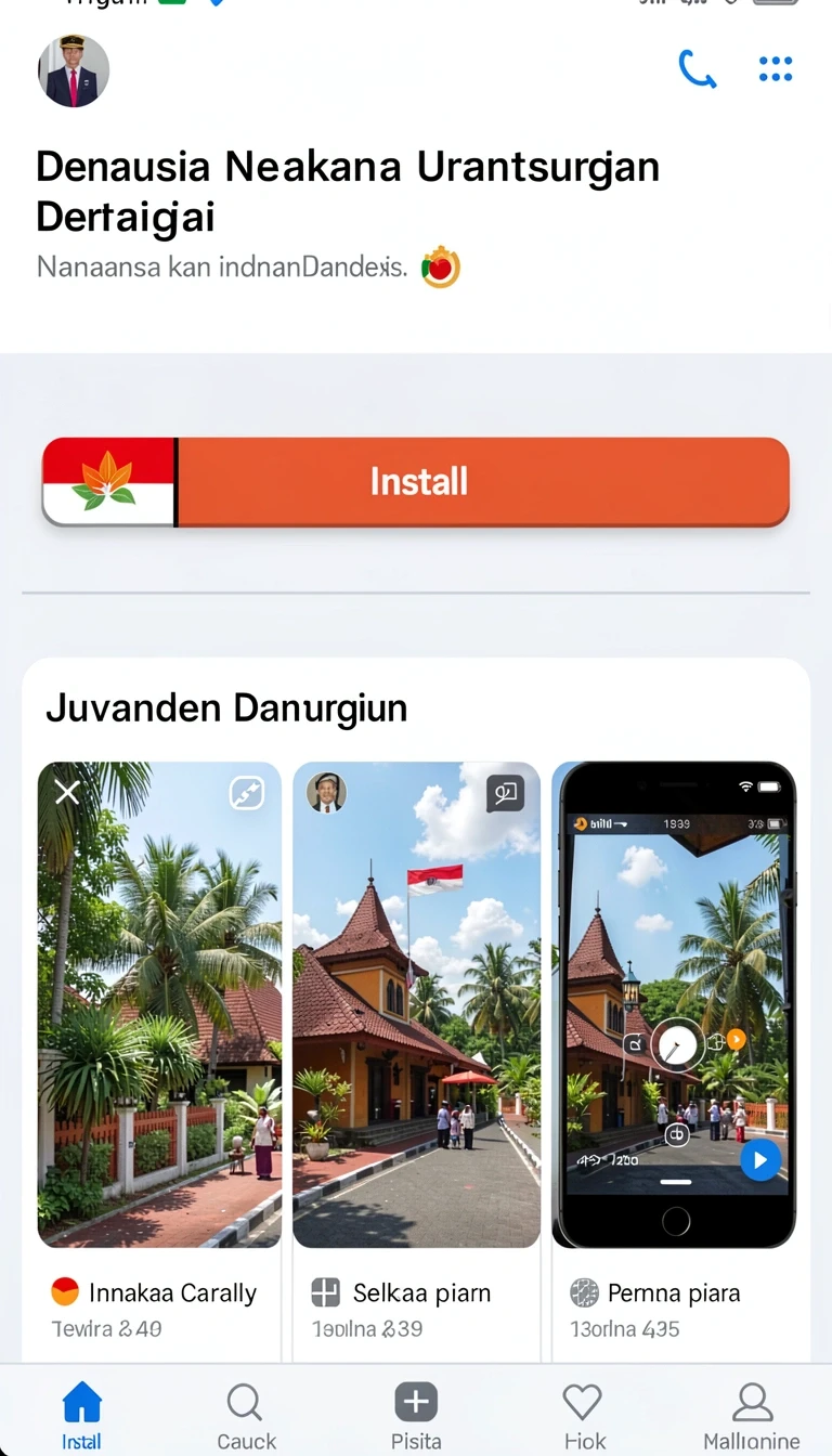 Tampilan utama aplikasi Review Aplikasi mt966 yang intuitif dan efisien.