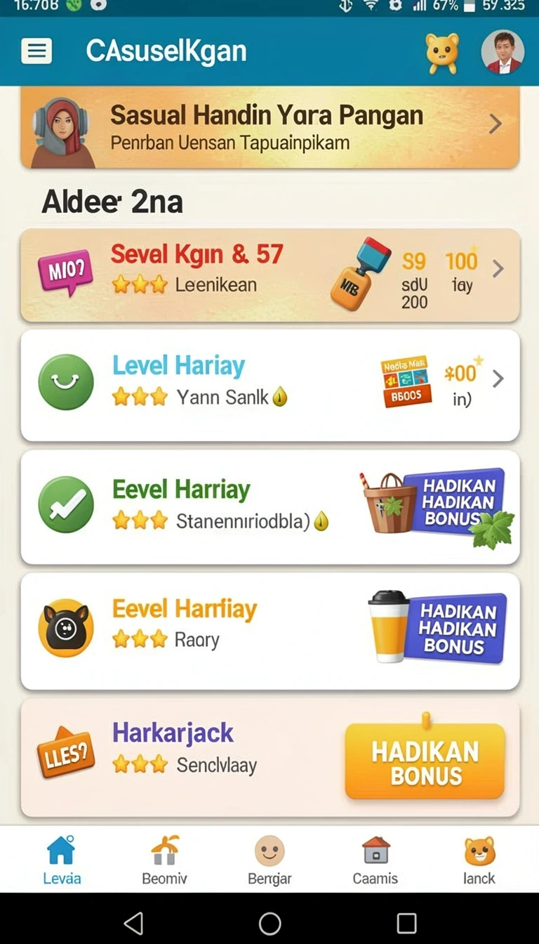 Tampilan utama aplikasi Download pajaktoto APK untuk Android yang intuitif dan efisien.